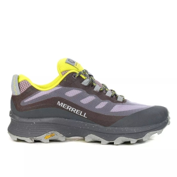 Womens Merrell Moab Speed Iris Trail Running Shoes Size 8.5 Vibram Soles - Picture 1 of 15